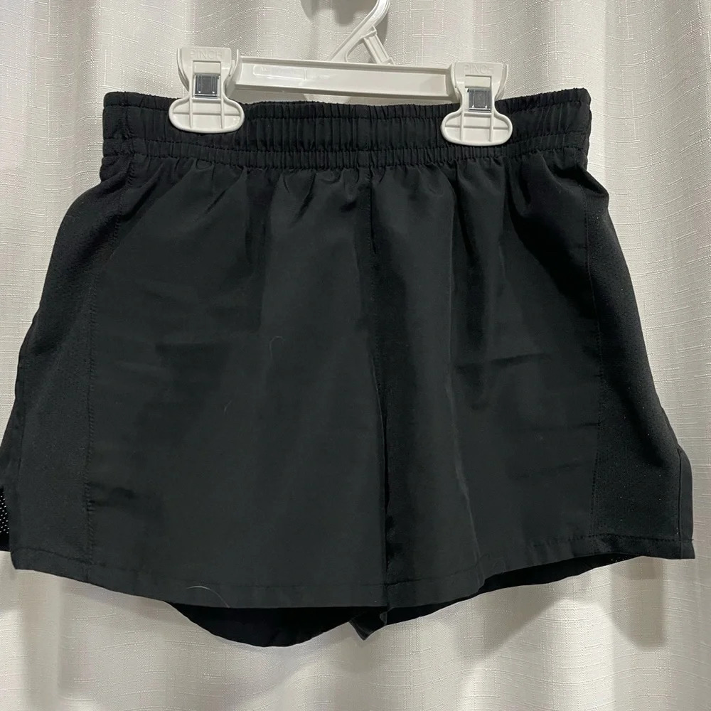 Nike Dri-Fit Workout Running Athletic Shorts Black Size Mediim